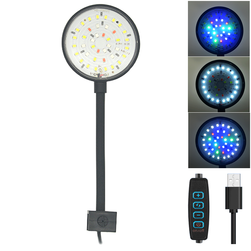 Aquarium Plant Light - USB 수족관 LED 램프 물고기 탱크