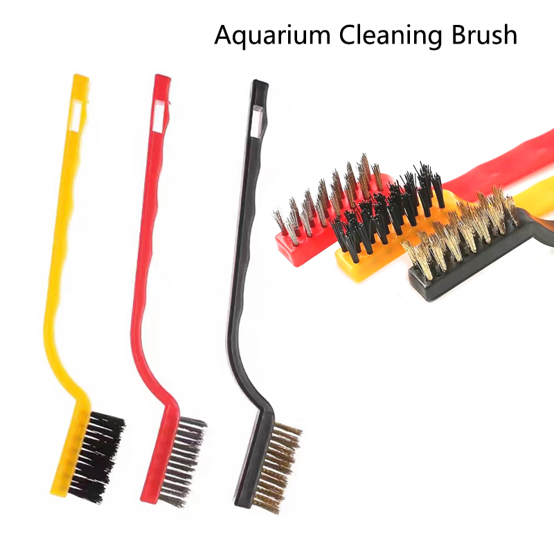 Planted Aquarium Cleaning - 철사 브러시 수족관 조류 청소 브러시,
