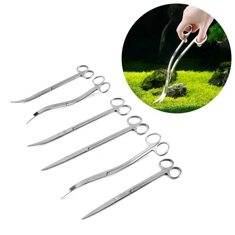 Aquarium Plant Holder - 수족관 가위 도구 물고기 탱크 족집게