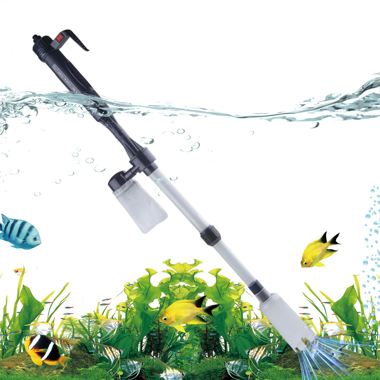 Planted Aquarium Cleaning - 수족관 진공 청소기 조절식 텔레스코픽 USB
