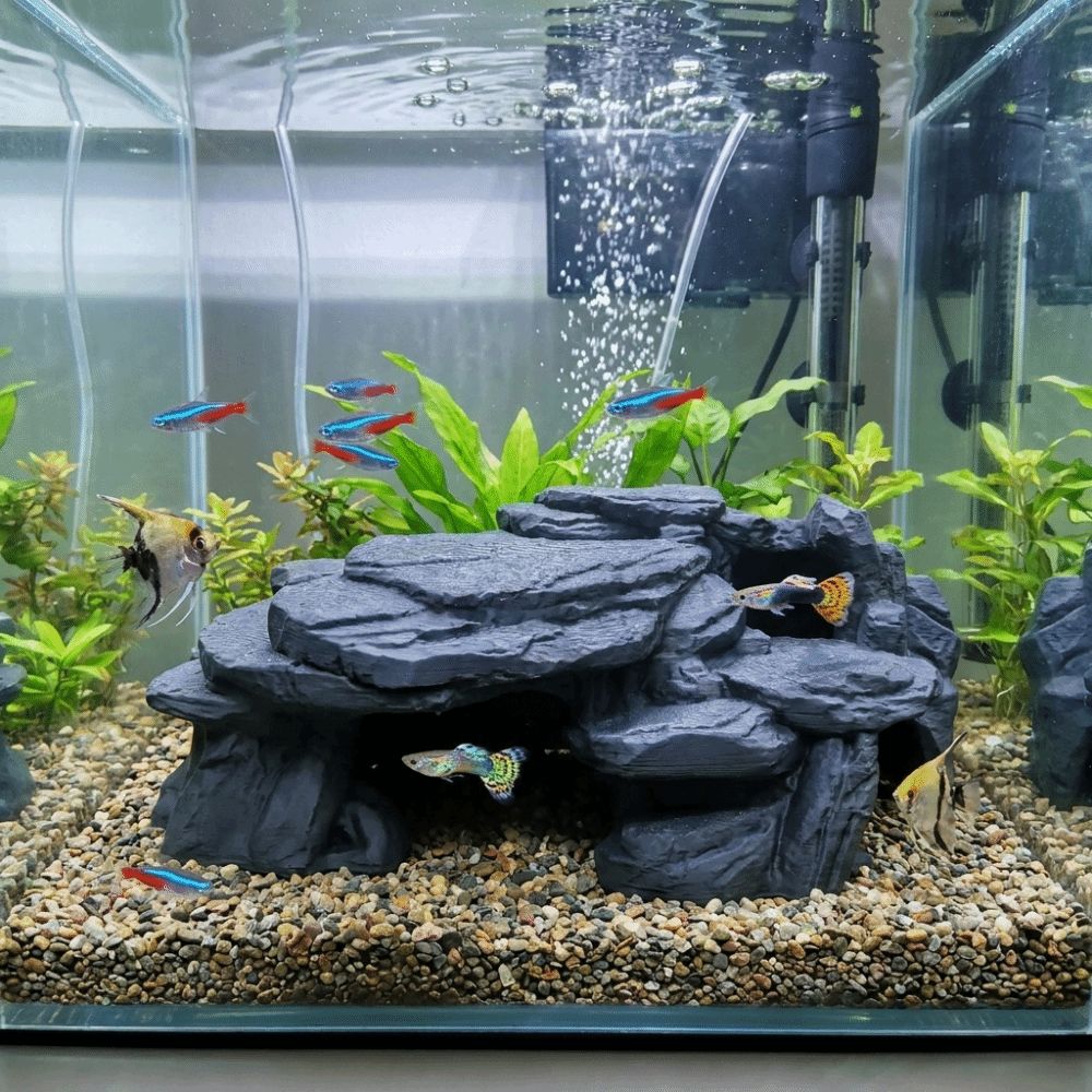 3D 프린팅 어항 석가산 장식품 사실적인 질감의 모조  - Aquarium Driftwood 리뷰 및 가격