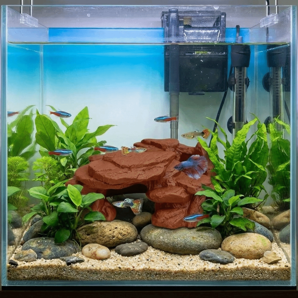 3D 프린팅 어항 석가산 장식품 사실적인 질감의 모조  - Aquarium Driftwood 리뷰 및 가격