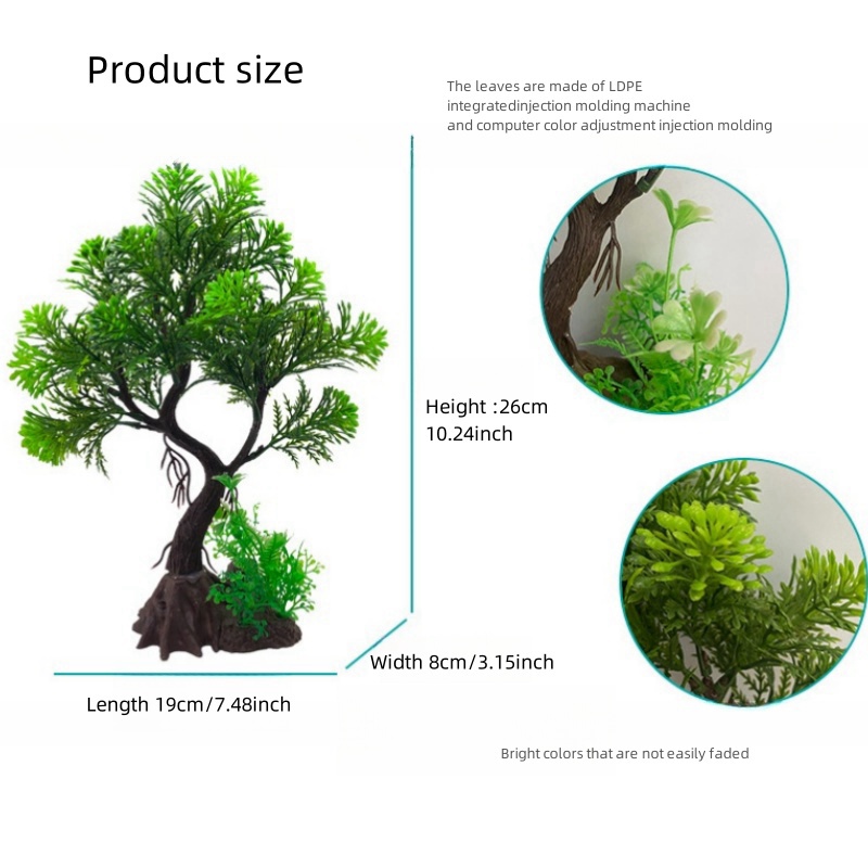 어항 DIY 인공 수족관 장식 식물 나무 장식 수생 식 - Live Plant Aquarium 리뷰 및 가격