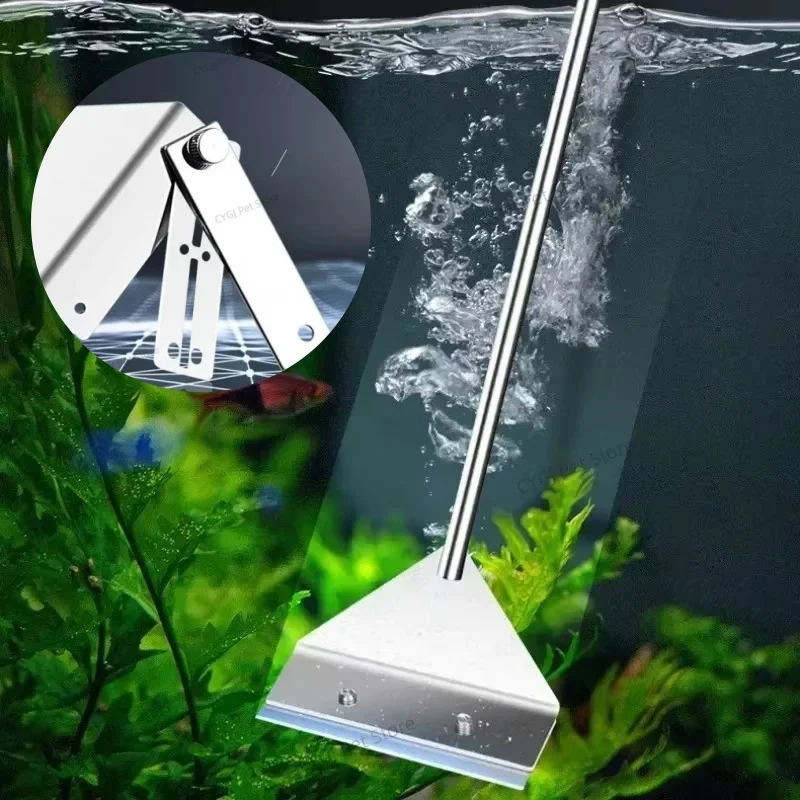 수조 청소 도구 평면 모래 조류 제거 이중 용도 유리  - Planted Aquarium Cleaning 리뷰 및 가격
