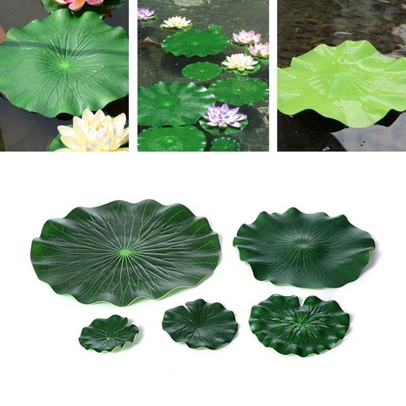 2026년 인공 수련 꽃 없는 연잎 연못 장식 수족관  - Aquarium Plant Substrate 리뷰 및 가격