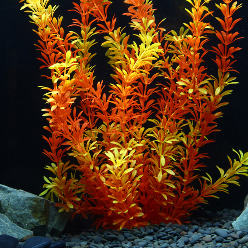 100cm 열대 식물 대형 인조 수초 가짜 수중 식물  - Aquarium Plant Substrate 리뷰 및 가격