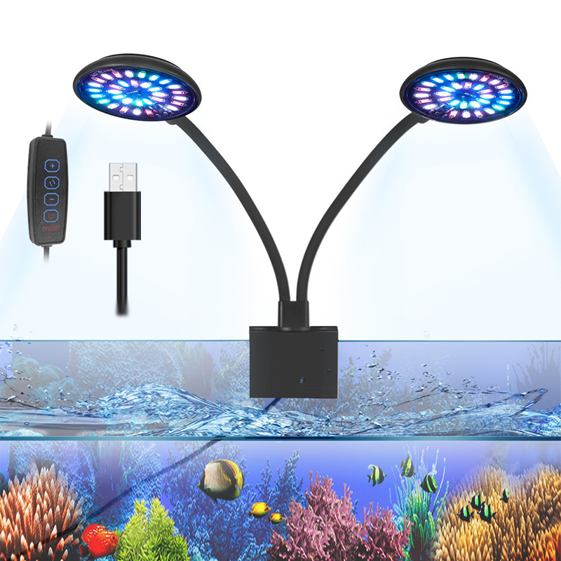 USB 수족관 LED 조명 물고기 탱크 클립 램프 전체 - Aquarium Plant Light 리뷰 및 가격
