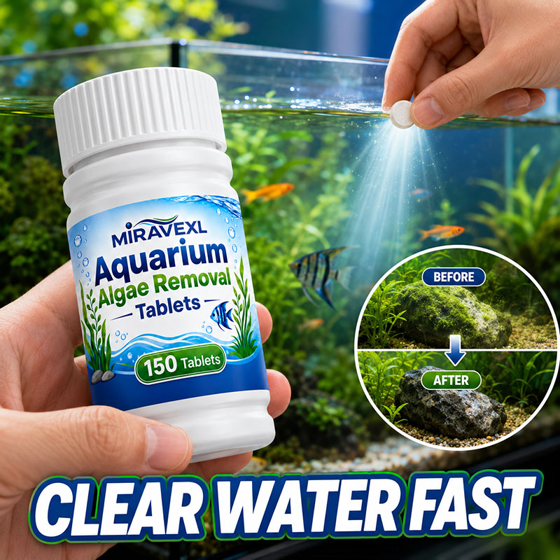 미라베엑스엘 150 수족관 조류 제거 정제, 안전한 조 - Aquarium Moss 리뷰 및 가격