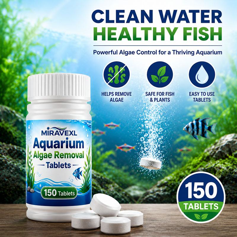 미라베엑스엘 150 수족관 조류 제거 정제, 안전한 조 - Aquarium Moss 리뷰 및 가격