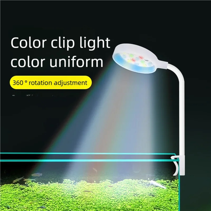 3W LED 클립형 수족관 조명 풀 스펙트럼 USB 어 - Aquarium Plant Light 리뷰 및 가격