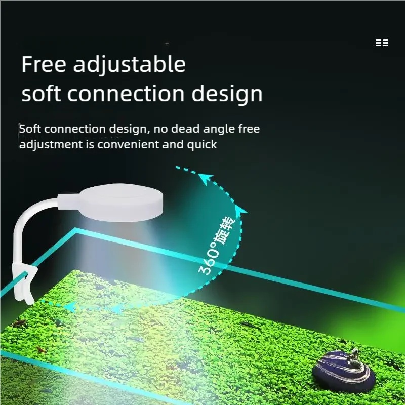 3W LED 클립형 수족관 조명 풀 스펙트럼 USB 어 - Aquarium Plant Light 리뷰 및 가격