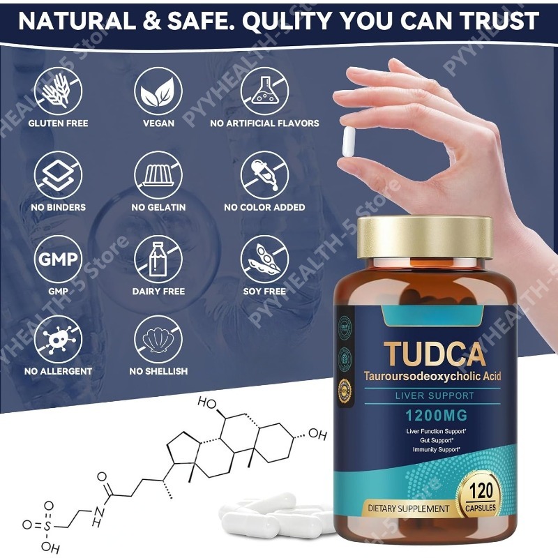 TUDCA 담즙염, 120캡슐, 초강력 순수 TUDCA - Planted Tank 리뷰 및 가격