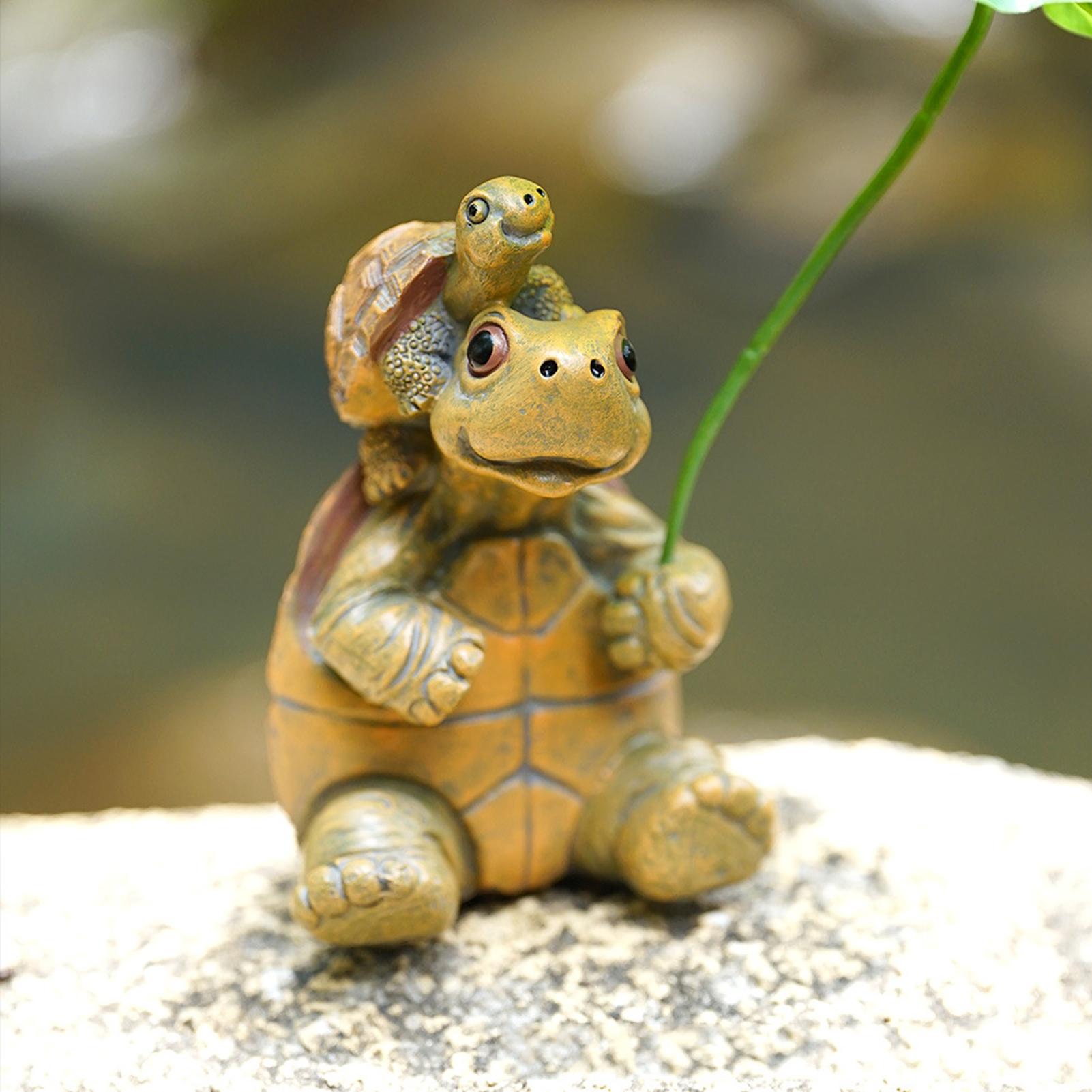거북이 피규어 어항 장식 바다거북 조각상 레진 수족관  - Plant Aquarium Pot 리뷰 및 가격