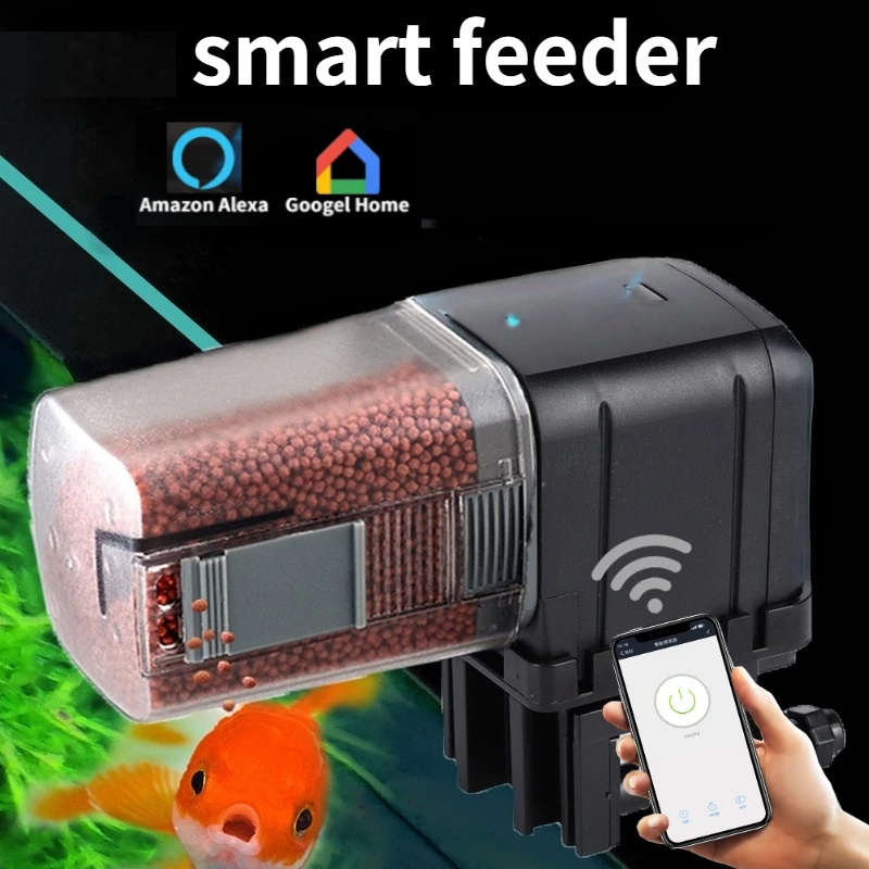 와이파이 어류 급식기 자동 어류 급식기 스마트 홈 제품 - Aquarium Fertilizer 리뷰 및 가격